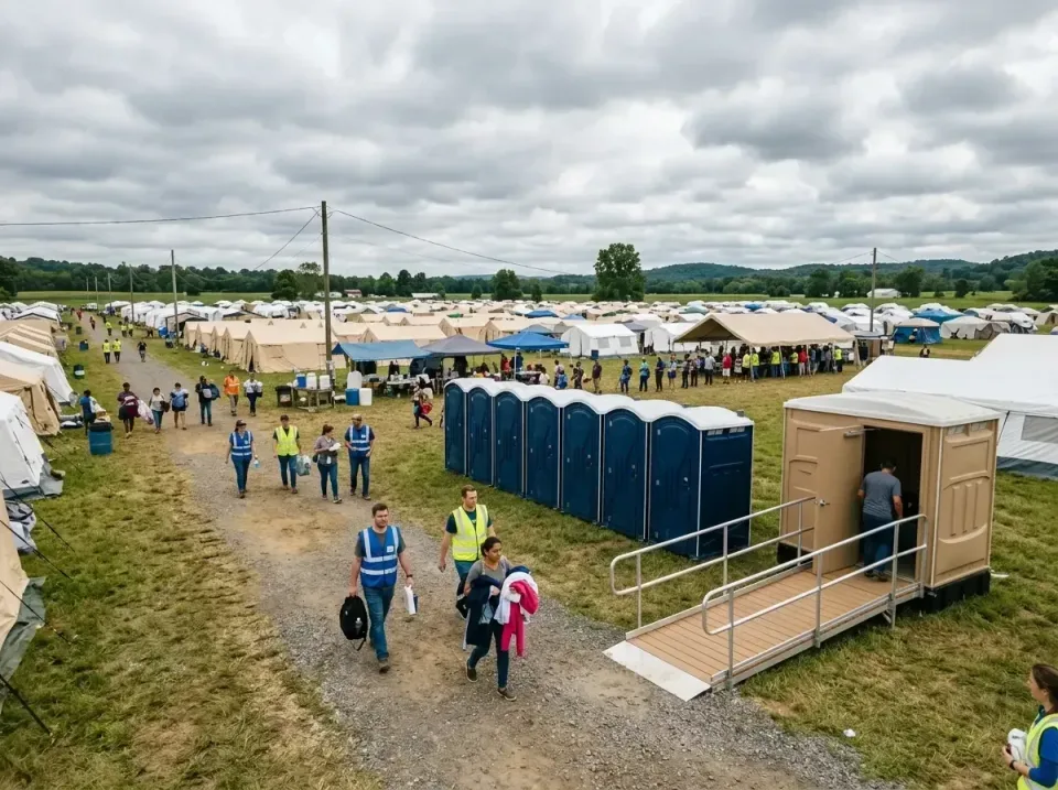 disaster-relief-camp-restrooms-010 — frequently asked questions, Dumpster & Portable Bathrooms Rental in Pine Grove, PA